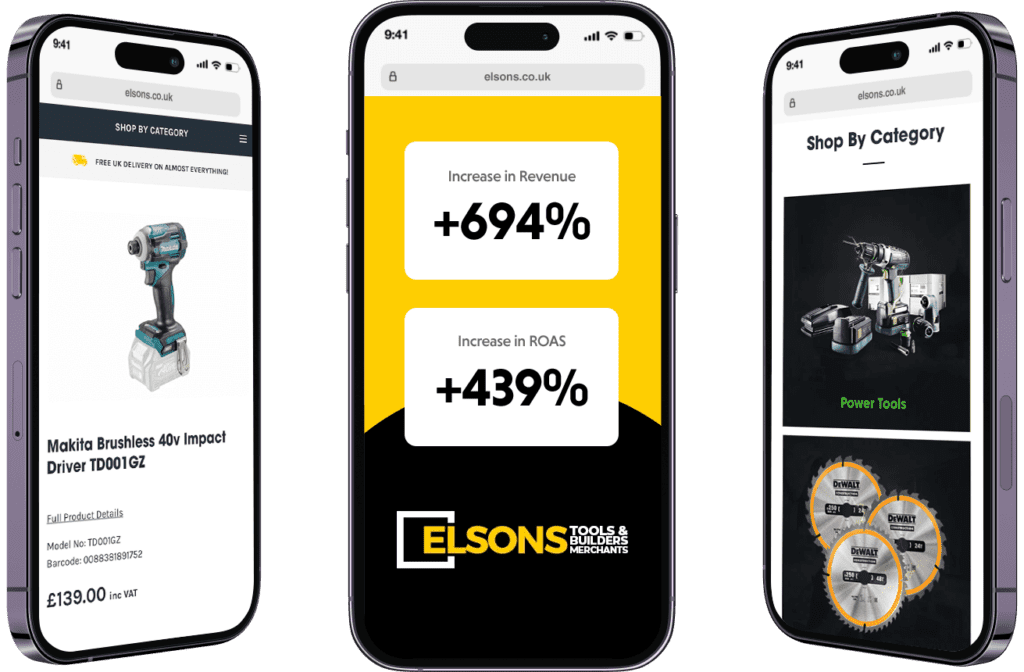 PPC Management Drives 694% Revenue Increase for Elsons Tools