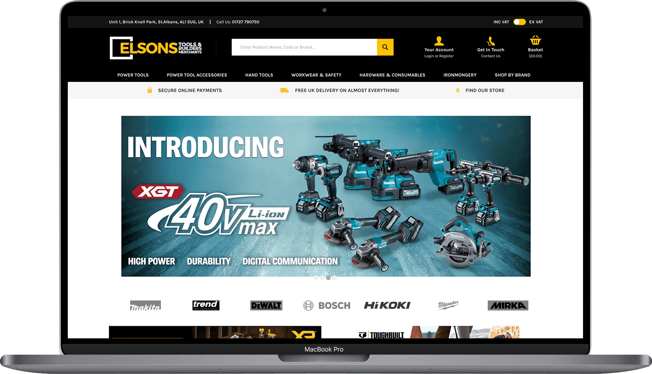 Elsons Tools website