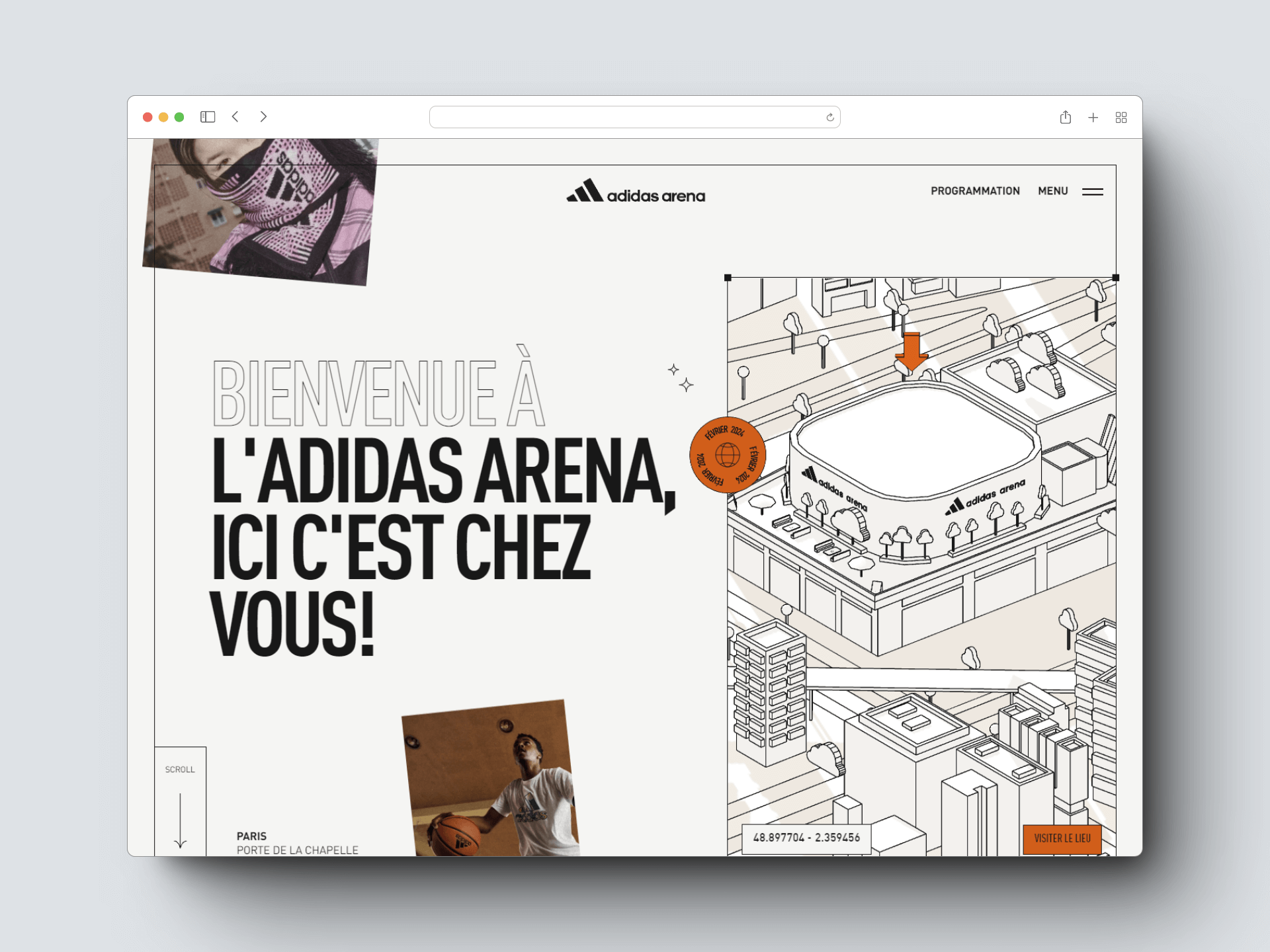 An example of Neubrutalism in design