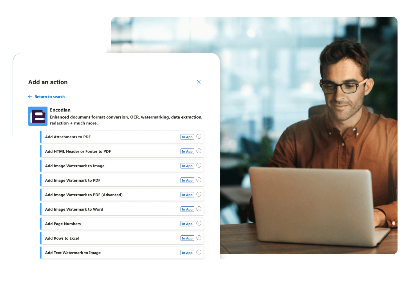Screengrab of some of encodians software
