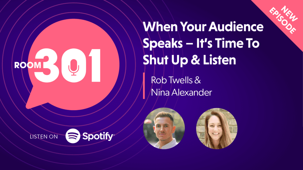 When Your Audience Speaks You Shut Up & Listen (with Nina Alexander)