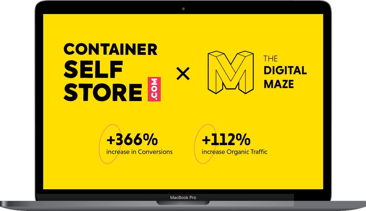 Stats for our work with Container Self Store